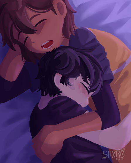 taking a nap together π