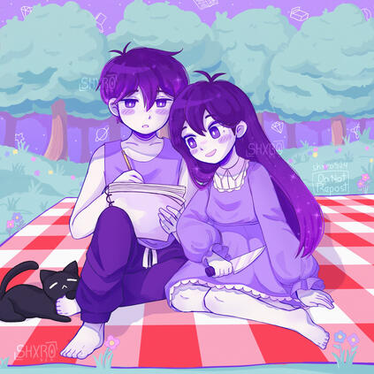 Little Mari & Big Brother Sunny πβ¨ (AU designs by @zipsunz)